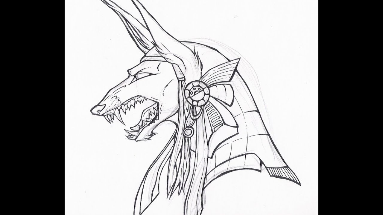1280x720 How To Draw Anubis
