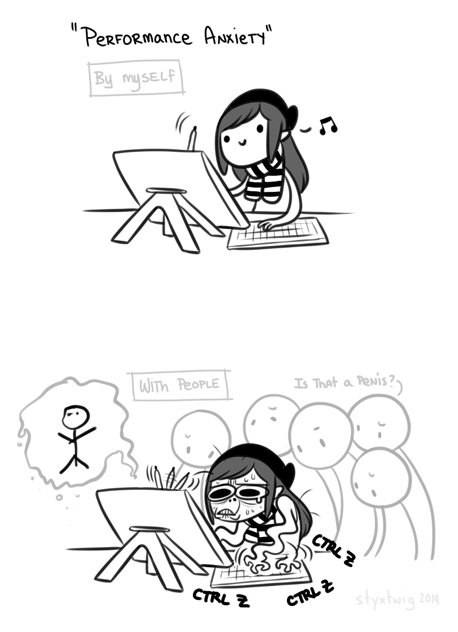 900x1242 Performance Anxiety By Styxtwig