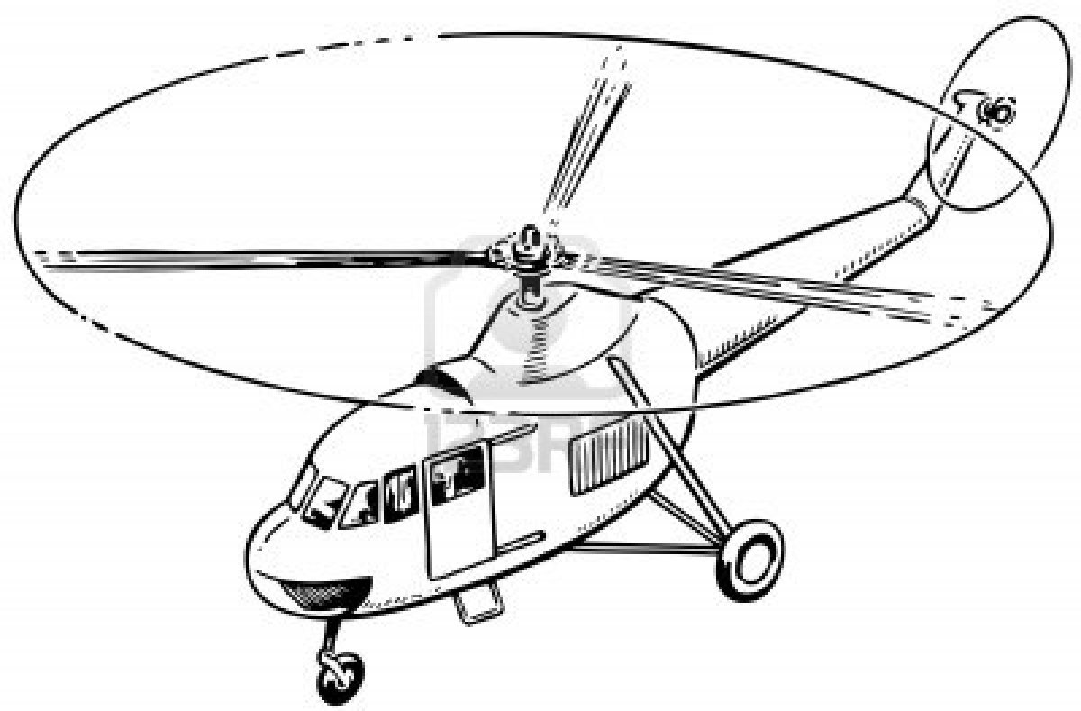 1200x789 Helicopter Coloring Pages