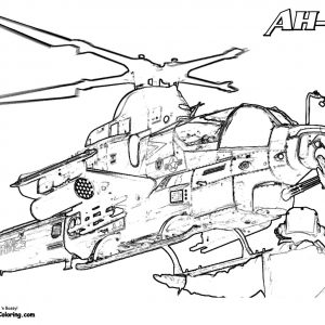 300x300 Attack Helicopter Coloring Pages Best Of Drawn Tank Military