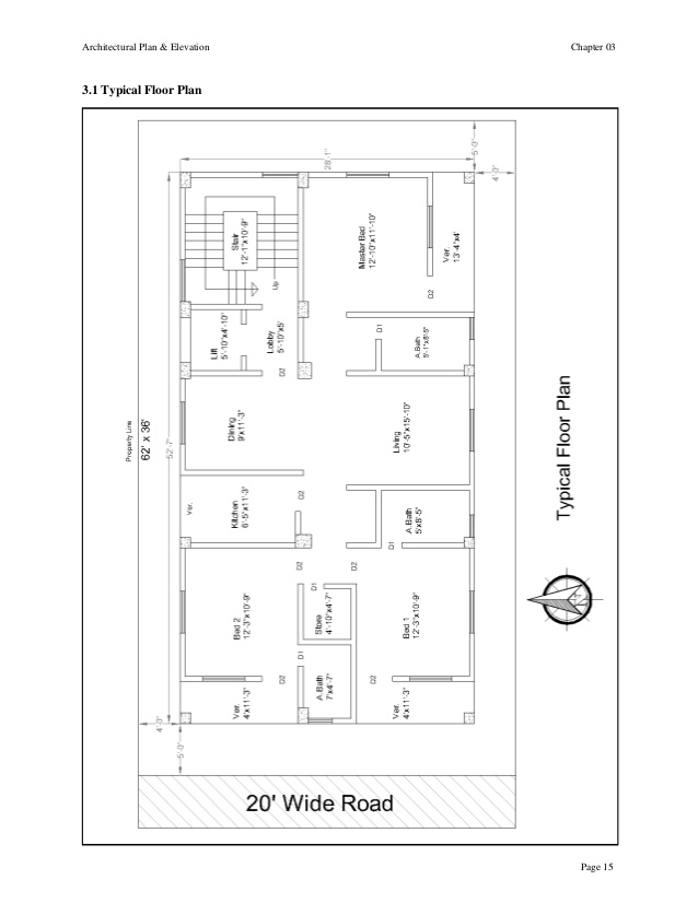 638x826 Design Of Six Storied Residential Apartment Building