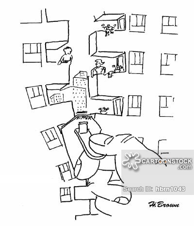 400x471 Apartment Block Cartoons And Comics