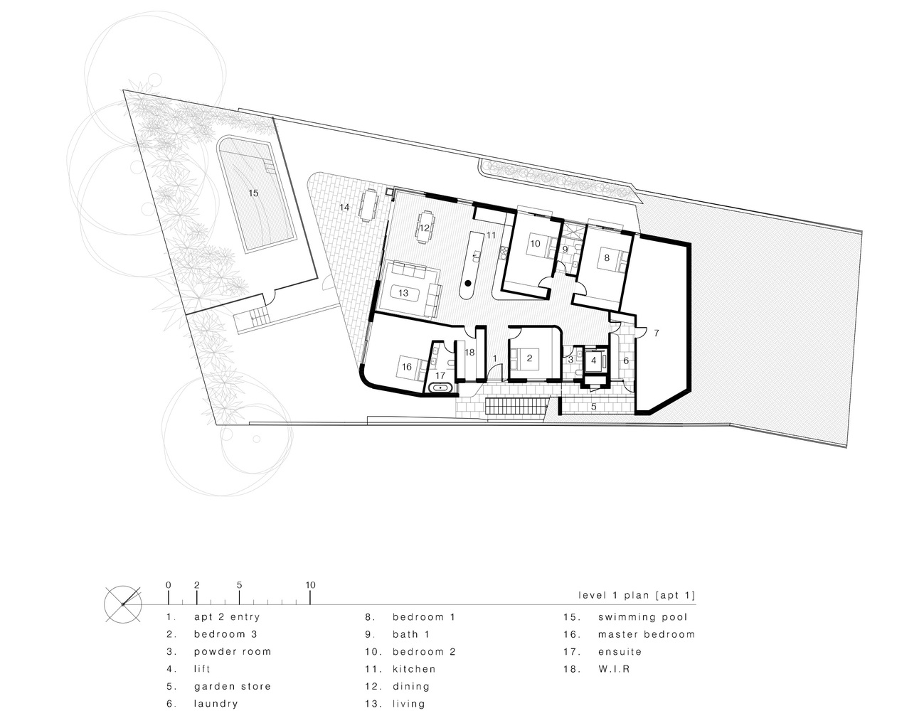 1292x1000 Gallery Of The Triplex Apartments Luigi Rosselli