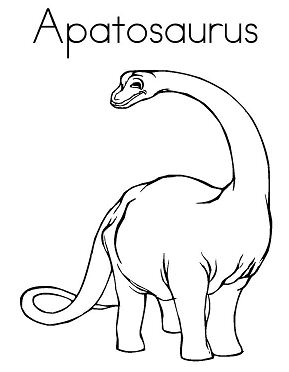 289x372 Apatosaurus Coloring Pages