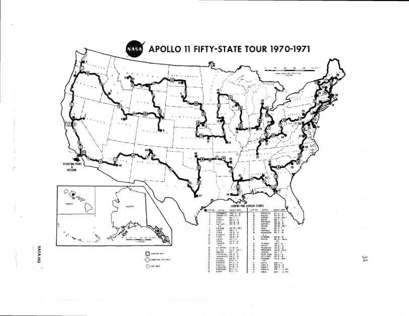 812x627 The Last Time The Command Module Columbia Toured