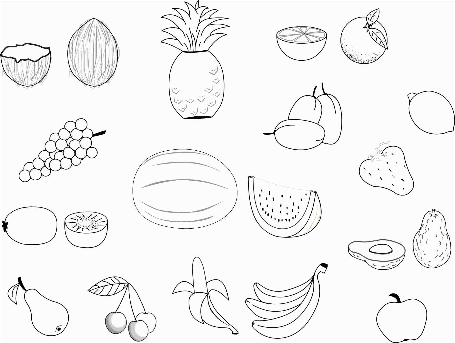 1899x1430 The Images Collection Of Apple Drawing For Kids Fruits With Leaf