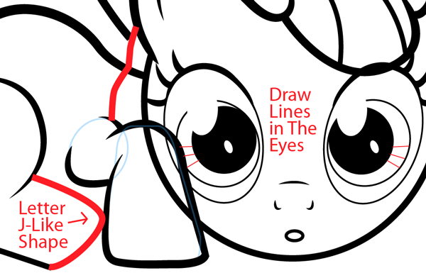 600x385 How To Draw Apple Bloom From My Little Pony With Easy Step By Step