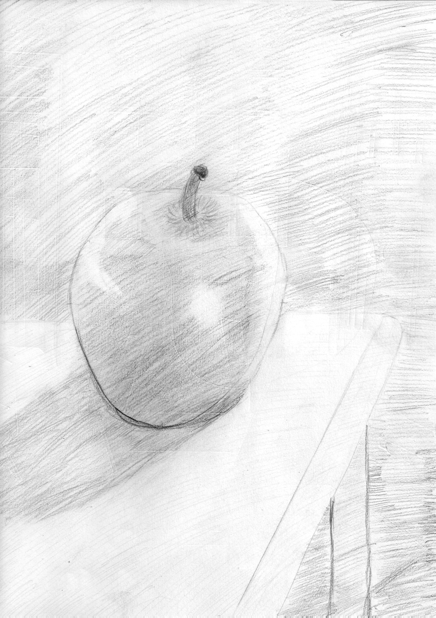 900x1274 My Granny Apple (Drawing) By Maelstrom Fenrir