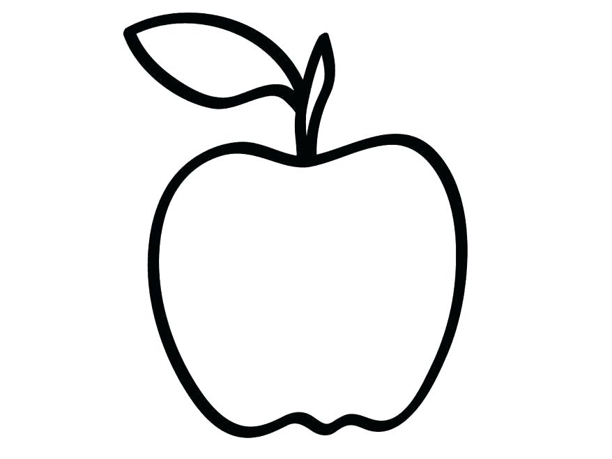 878x659 Coloring Pages Of Apples Apple Color Pages Apple Color Page Free