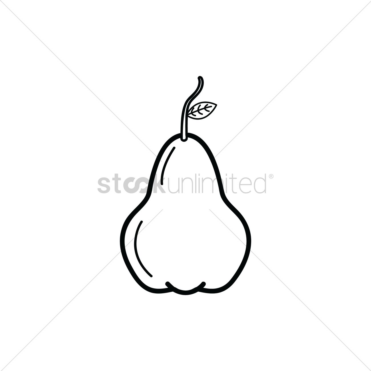 1300x1300 Rose Apple Fruit Vector Image