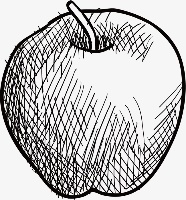 650x698 Vector Sketch Apple, Apple, Sketch, Vector Diagram Png And Vector