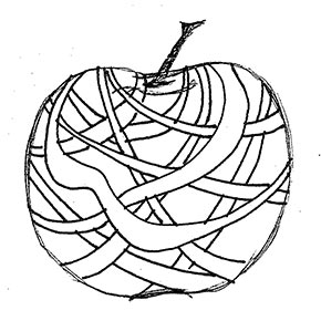 290x290 Apply Textures To Apples. Art Lesson.