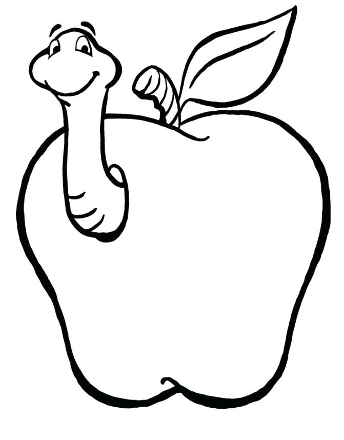 671x858 Apple Coloring Pages Apple Coloring Pages And Activities Picture