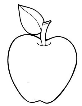 264x342 The Best Apple Coloring Pages Ideas On Apple