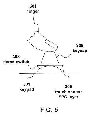 321x413 Apple's New Keyboard Patent Could Kill Off The Macbook's Touchpad