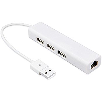 350x350 Lention 3 Usb Port Hub With Rj45 Lan Adapter Laptop
