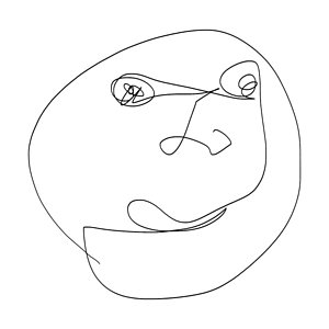 300x300 Apple Logo Drawings