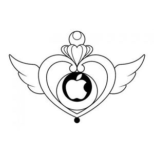 300x300 Sailor Moon Crisis Vinyl Sticker Decal For Apple Macbook Air Pro