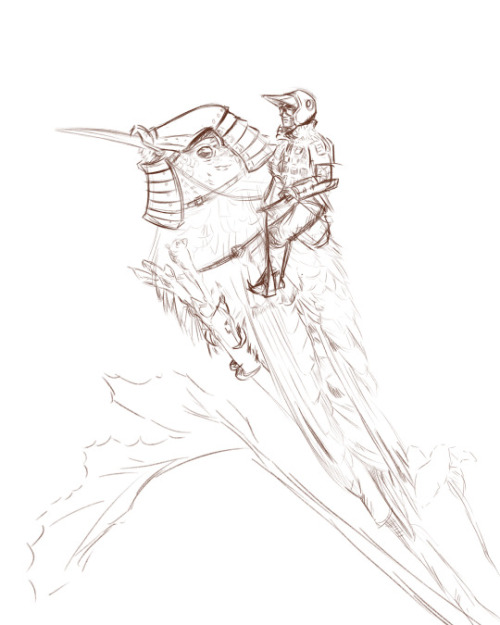 500x625 Hummingbird Warrior Process