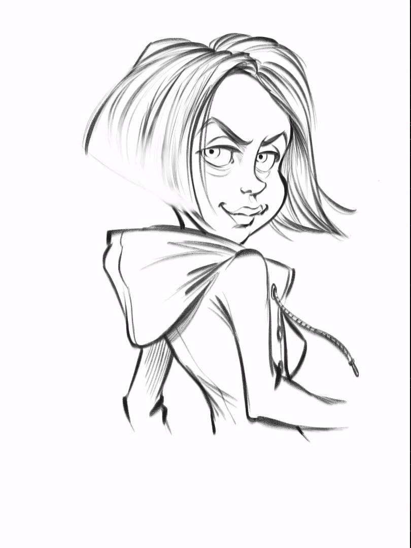 810x1080 Ipad Pro + Apple Pencil + Procreate Sketches