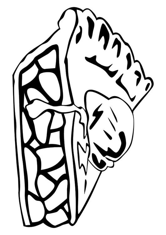 531x750 Coloring Page Apple Pie