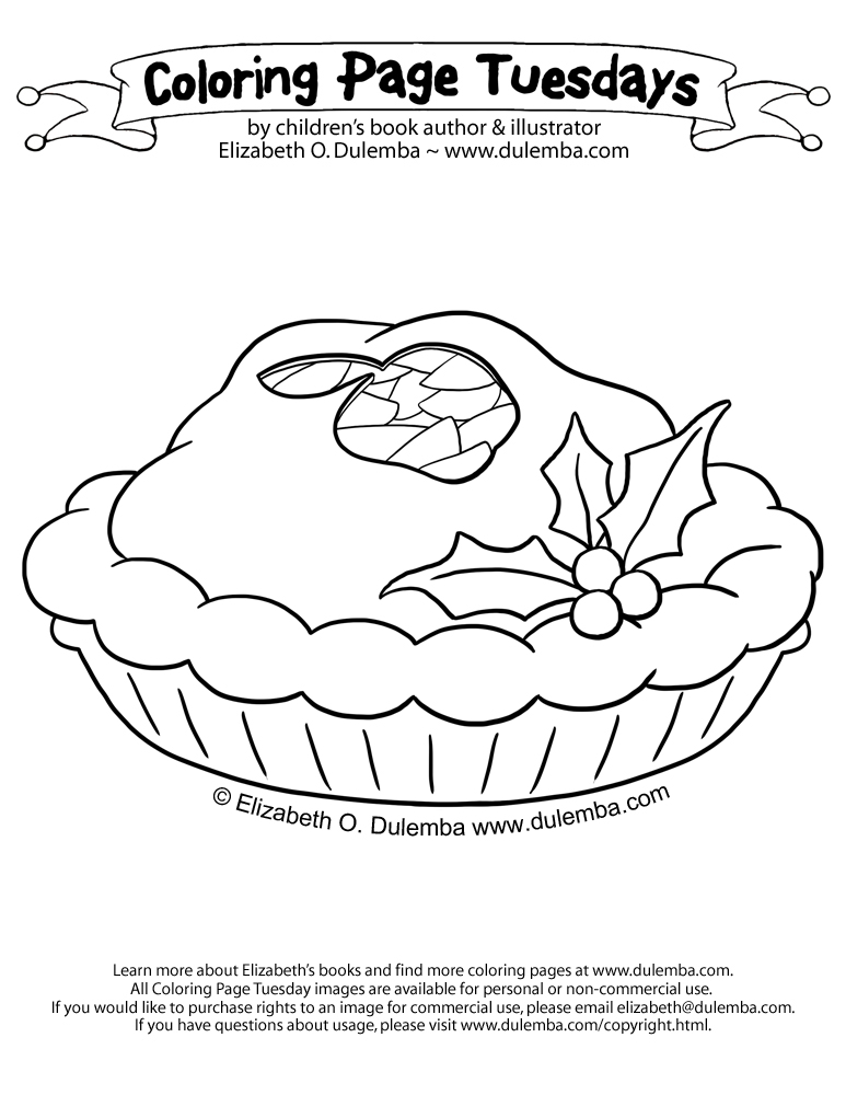773x1000 Apple Pie Coloring Pages