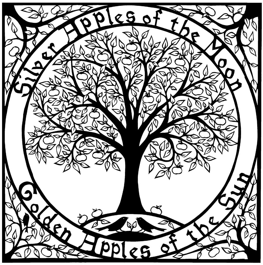 900x906 Folk Art Papercuts By Suzy Taylor Apple Tree Completed