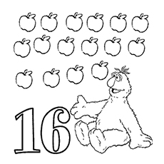 230x230 Apple Coloring Pages For Your Little Ones