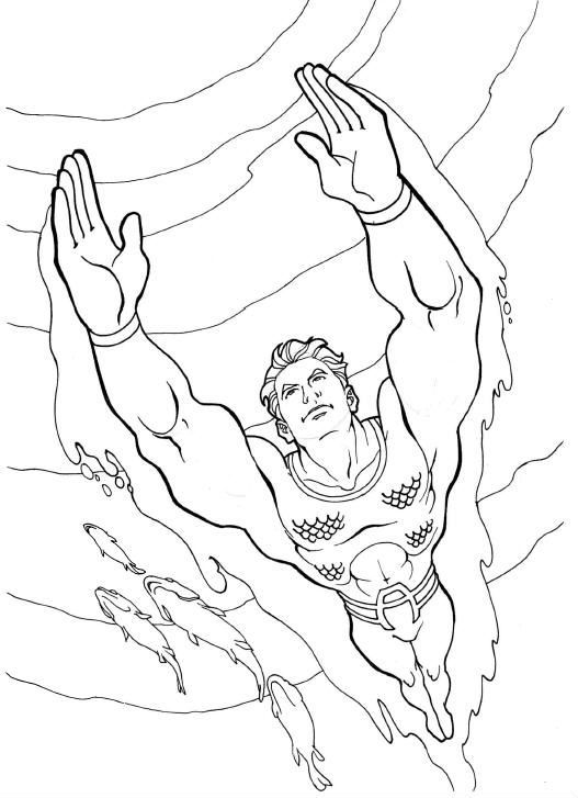 527x727 18 Best Aquaman Coloring Pages Images On Coloring