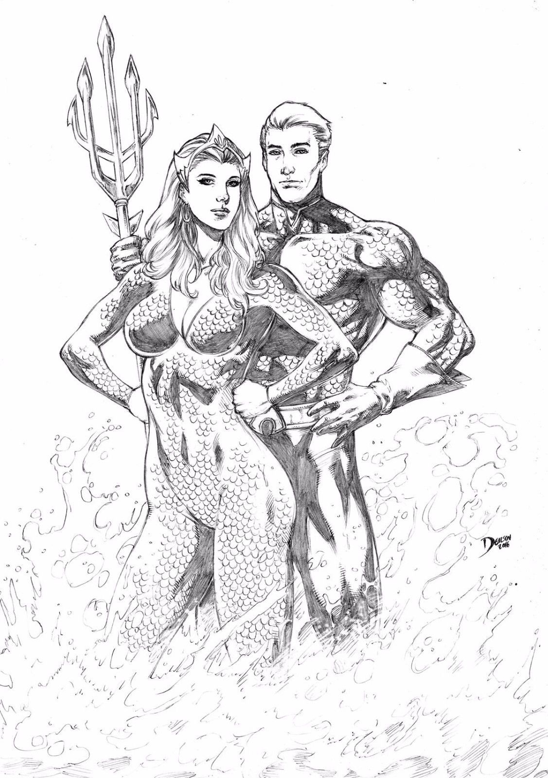 1127x1600 Mera Aquaman By Deilson On Lineart Aquaman