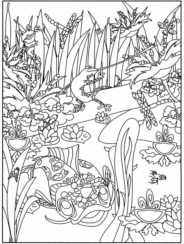 618x820 Welcome To Dover Publications Boost At The Aquarium Coloring Book