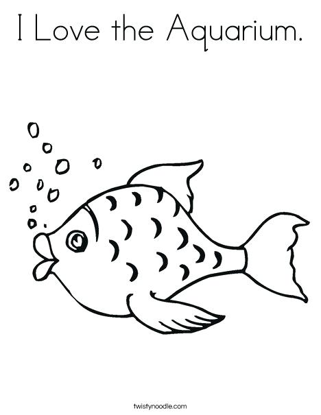 468x605 Aquarium Coloring Page Fish With Bubbles Coloring Page Baltimore
