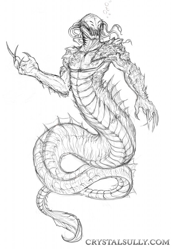 552x800 Aquatic Creature