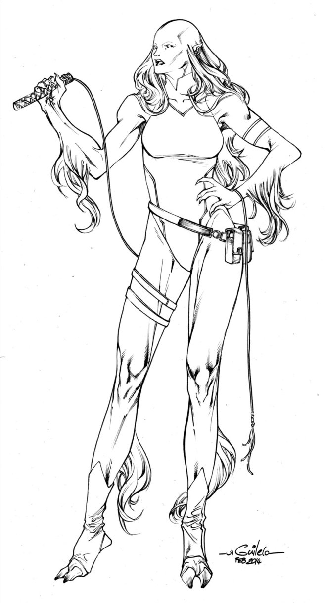 657x1217 Hussar Of The Shi'Ar Imperial Guard By Spiderguile Favorite