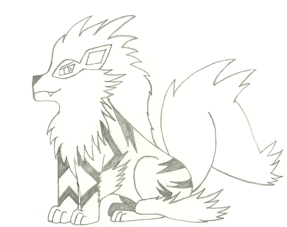 1004x795 Arcanine By Arc1996