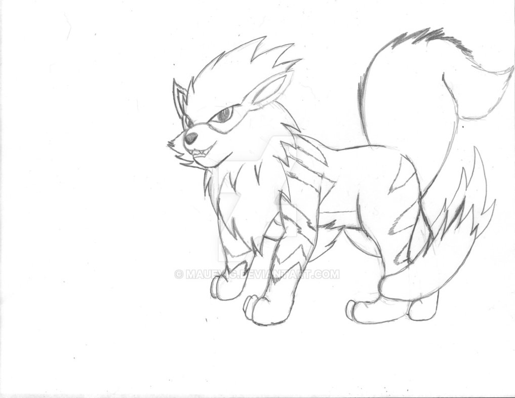 1017x786 Firefang The Arcanine By Mauevig