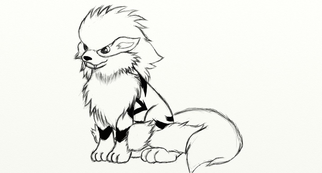 1219x655 My Arcanine By Deidara Cos