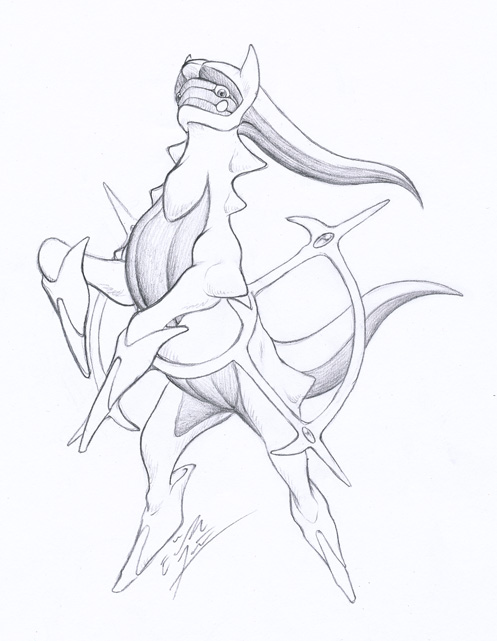 497x641 Arceus By Wpgdea