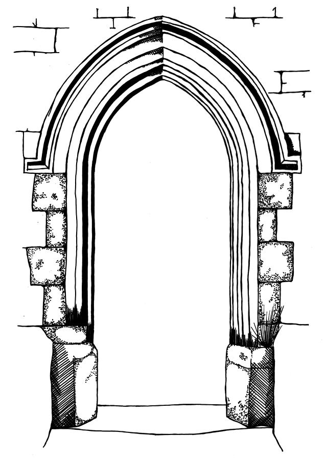Arch Drawing at GetDrawings | Free download