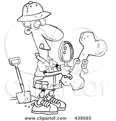 450x470 Royalty Free (Rf) Clip Art Illustration Of A Cartoon Black