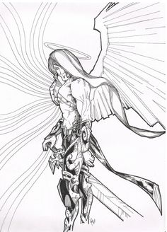 236x328 Michael, The Archangel Drawings Drawings