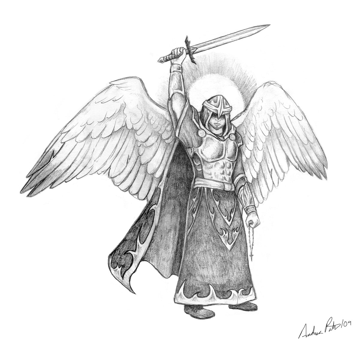 1200x1146 Picture Of Archangel Gabriel