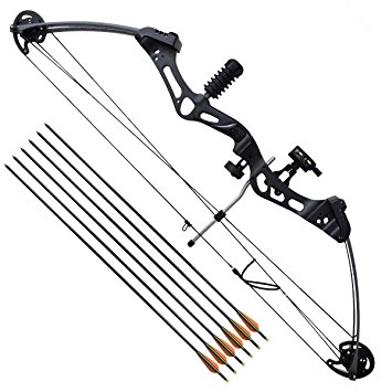 355x355 Vidaxl Adult Archery Compound Bow 35 40 50 Lb With Accessories
