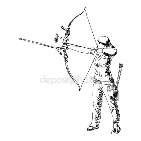450x450 Illustration Vector Doodle Hand Drawn Sketch Of Female Sport