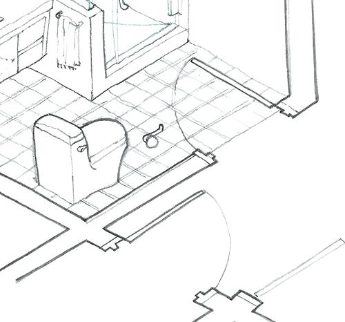 500x466 Bathroom Architectural Drawings Easywash.club