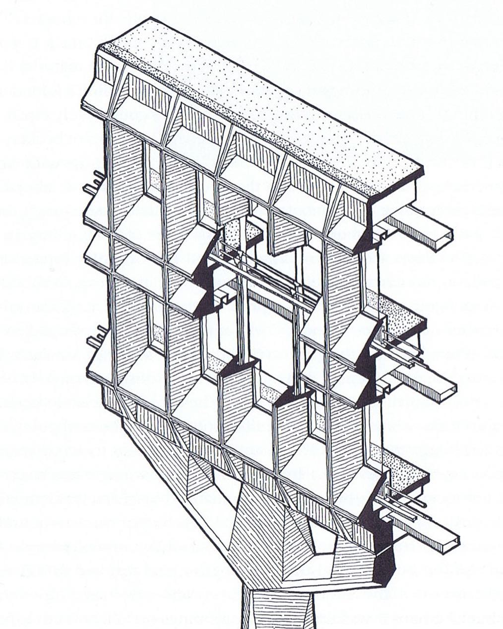 1014x1268 Marcel Breuers Detail Drawing For A Section Of The Ibm Research