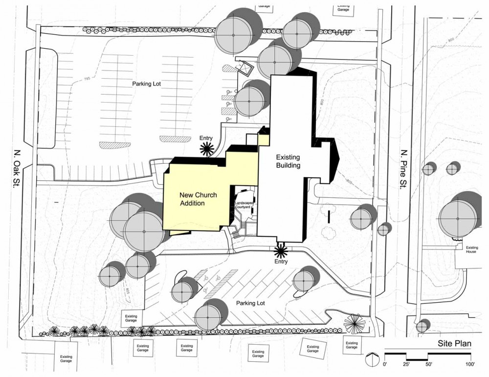 Architectural Site Plan Drawing at GetDrawings | Free download