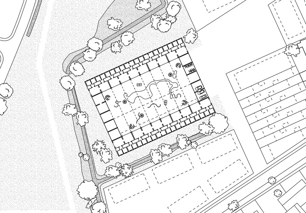 Architectural Site Plan Drawing at GetDrawings | Free download