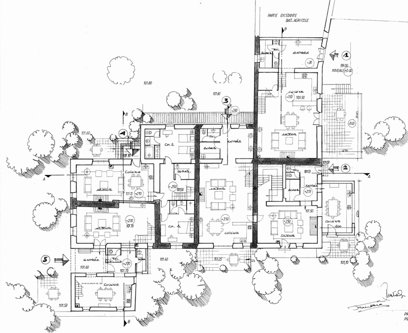 Architectural Site Plan Drawing at GetDrawings | Free download