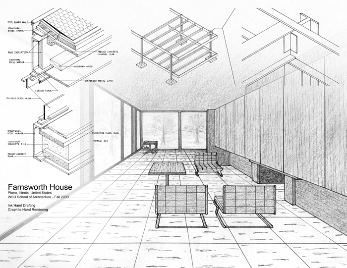 700x541 Drawn Bulding Detailed